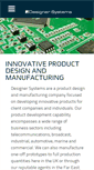 Mobile Screenshot of designersystems.co.uk